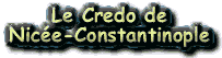credo de Nic&eacute;e